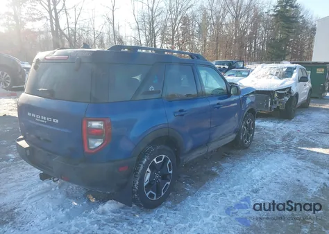 2023 Ford Bronco Sport Outer Banks из США, поврежденный, VIN 3FMCR9C67PRD21577